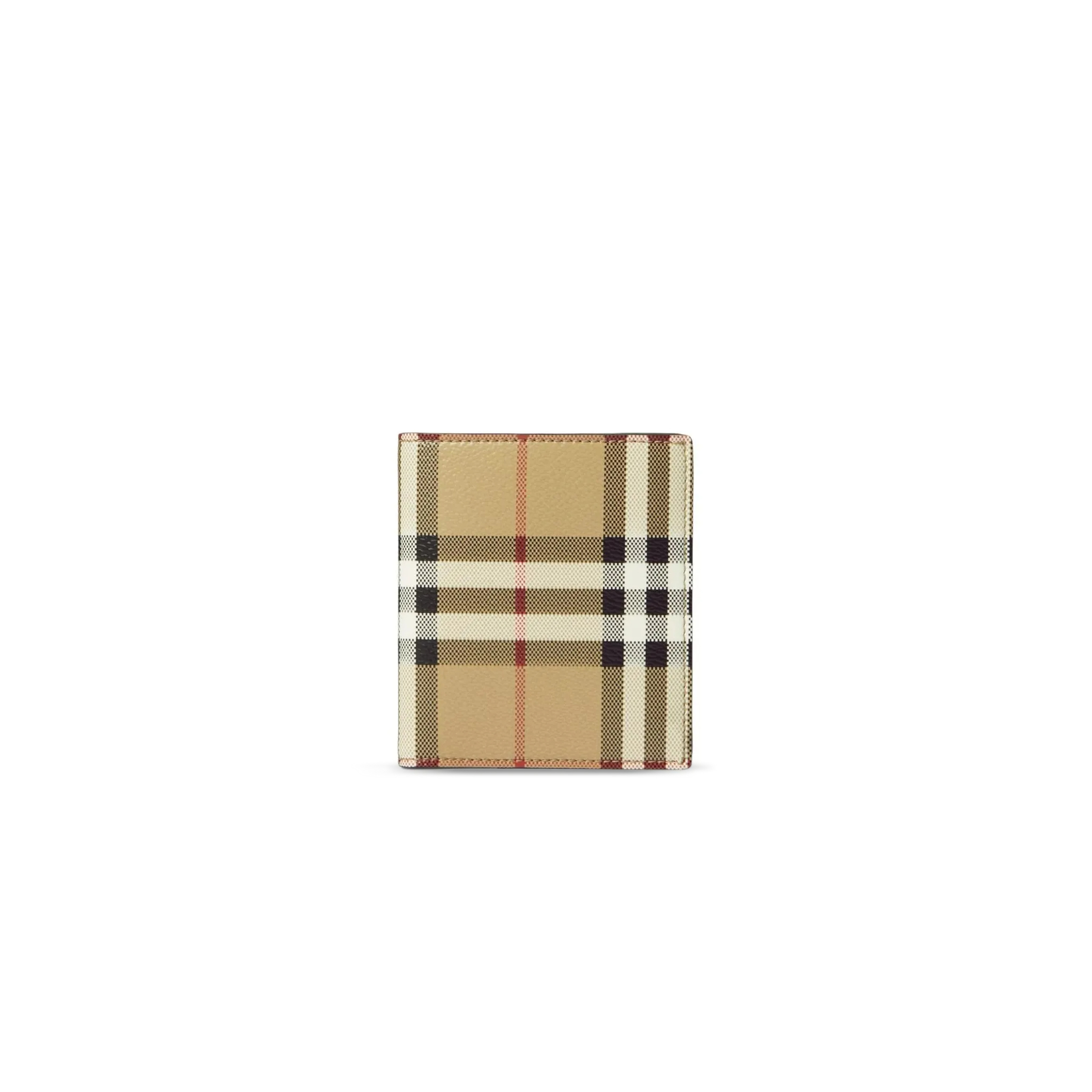 BURBERRY CHECK SLIM BIFOLD WALLET 80741131 (10.5*9cm)